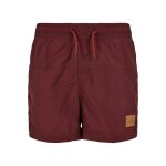 Short de bain nylon pourpre