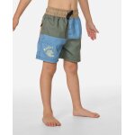 Short de bain volley block gar�on denim d�lav�