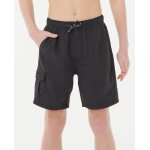 Short de bain volley cargo gar�on black