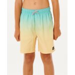 Short de bain volley offset fade gar�on aqua