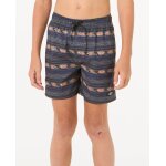 Short de bain volley raw energy mesh enfant washed black