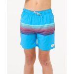 Short de bain volley surf revival enfant peinture bleue
