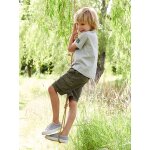 Short battle garon facile  enfiler kaki
