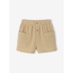 Short b�b� gaze coton sable