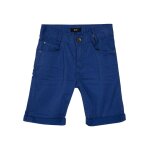 Short, bermuda gar�on enfant en coton bleu marine