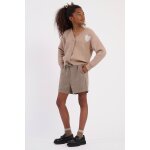 Short en chevrons beige