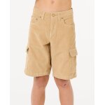 Short classic surf cord cargo gar�on khaki