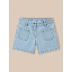 Short en denim fille denim bleach