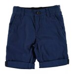 Short enfant en coton bleu marine