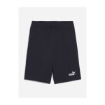 Short enfant taille lastique bleu