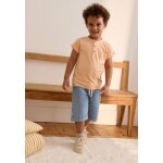 Short enfant en toile de coton kanha bleu