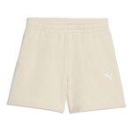 Short fille ess high waist beige