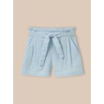 Short fille en gaze de coton - collection junior bleu pastel