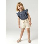 Short fille style paperbag �cru