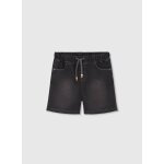 Short gar�on denim gris