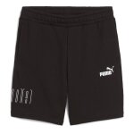 Short gar�on sport graphic noir
