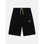 Short gar�on taille �lastique noir