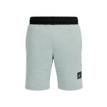 Short gar�on vert sauge clair, noir