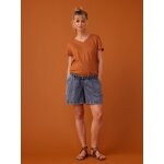 Short grossesse en jean effet paperbag envie de fraise stone