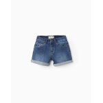 Short en jean bleu