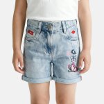 Short en jean fille lee cooper bleu