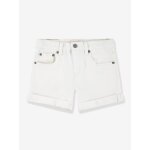 Short en jean girlfriend shorts levi's �cru