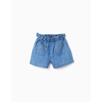 Short en jean avec poches avant bleu