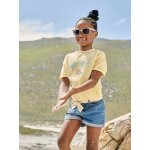Short en jean style paperbag fille stone
