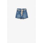 Short en jeans tiki blue