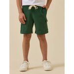 Short en maille piqu�e gar�on - coton biologique bouteille
