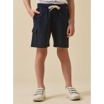 Short en maille piqu�e gar�on - coton biologique marine