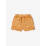 Short en molleton effet vintage bb ocre