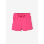 Short en molleton style paperbag bb fuchsia