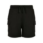 Short  poches coton bio noir