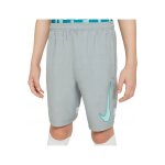 Short de sport enfant - polyester academy gris