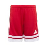 Short de sport enfant - squadra 25 rouge / blanc
