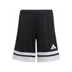 Short de sport enfant - squadra 25 noir / blanc