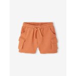 Short style battle b�b� en molleton textur� noisette