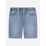 Short taille �lastique bleu