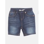 Short taille �lastique bleu fonc�