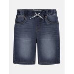 Short taille �lastique bleu marine