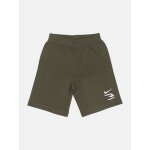 Short taille lastique kaki