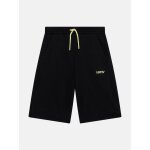 Short taille lastique noir