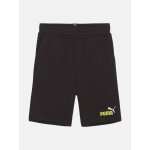 Short taille lastique noir