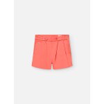 Short uni avec fermeture Éclair latérale rouge Short uni avec fermeture Éclair latérale rouge