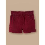 Short en velours b�b� cerise