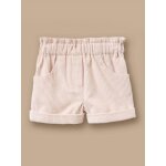 Short en velours b�b� vanille