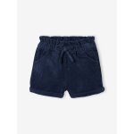 Short en velours côtelé bébé fille marine Short en velours côtelé bébé fille marine