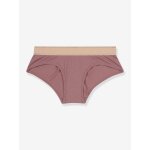 Shorty sport coton stretch fille rose