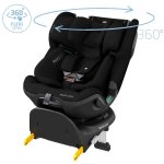 Si�ge auto �volutif pivotant et coulissant emerald 360 pro authentic black